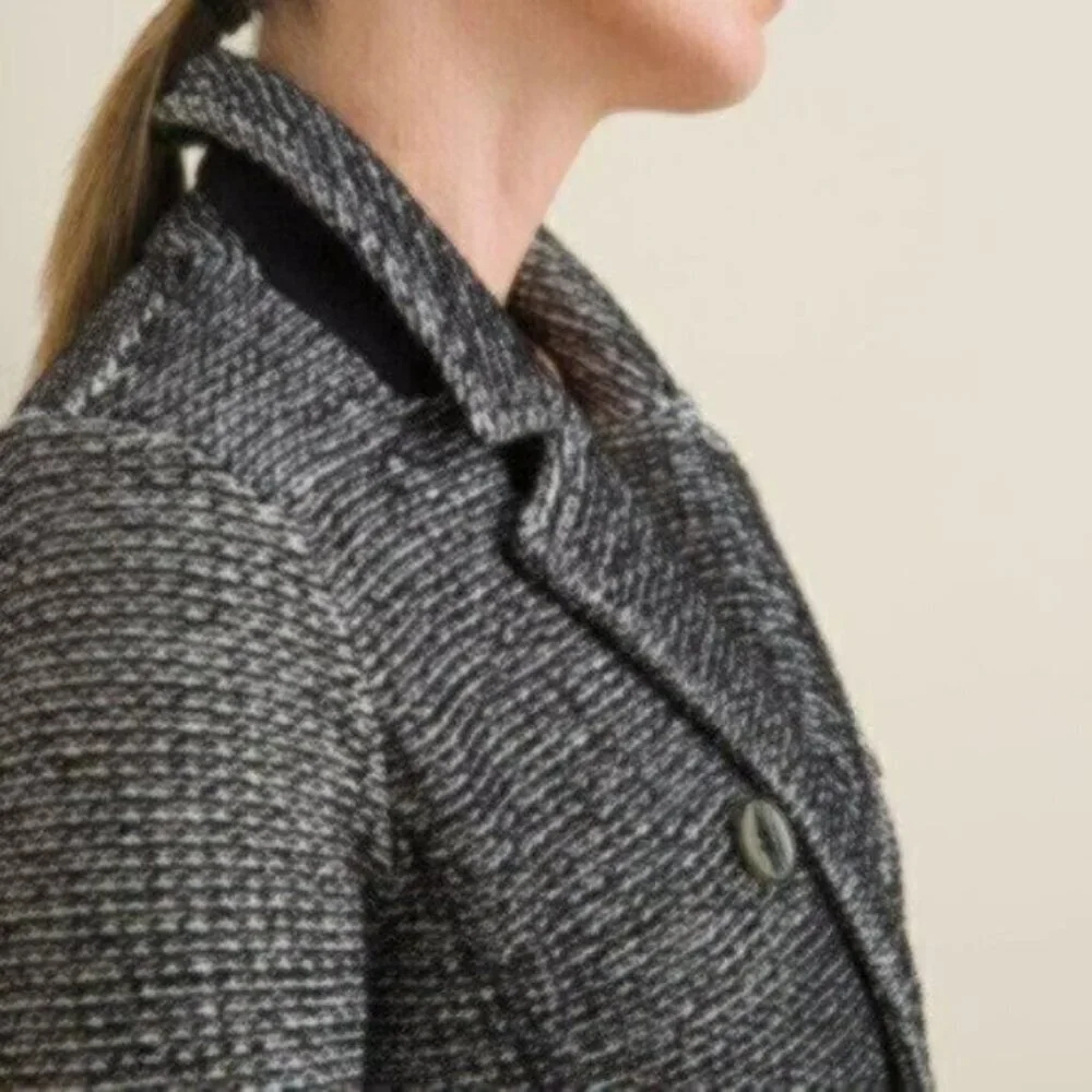 NWOT Chico's Notch-Collar Sweater Jacket - Picture 4 of 7